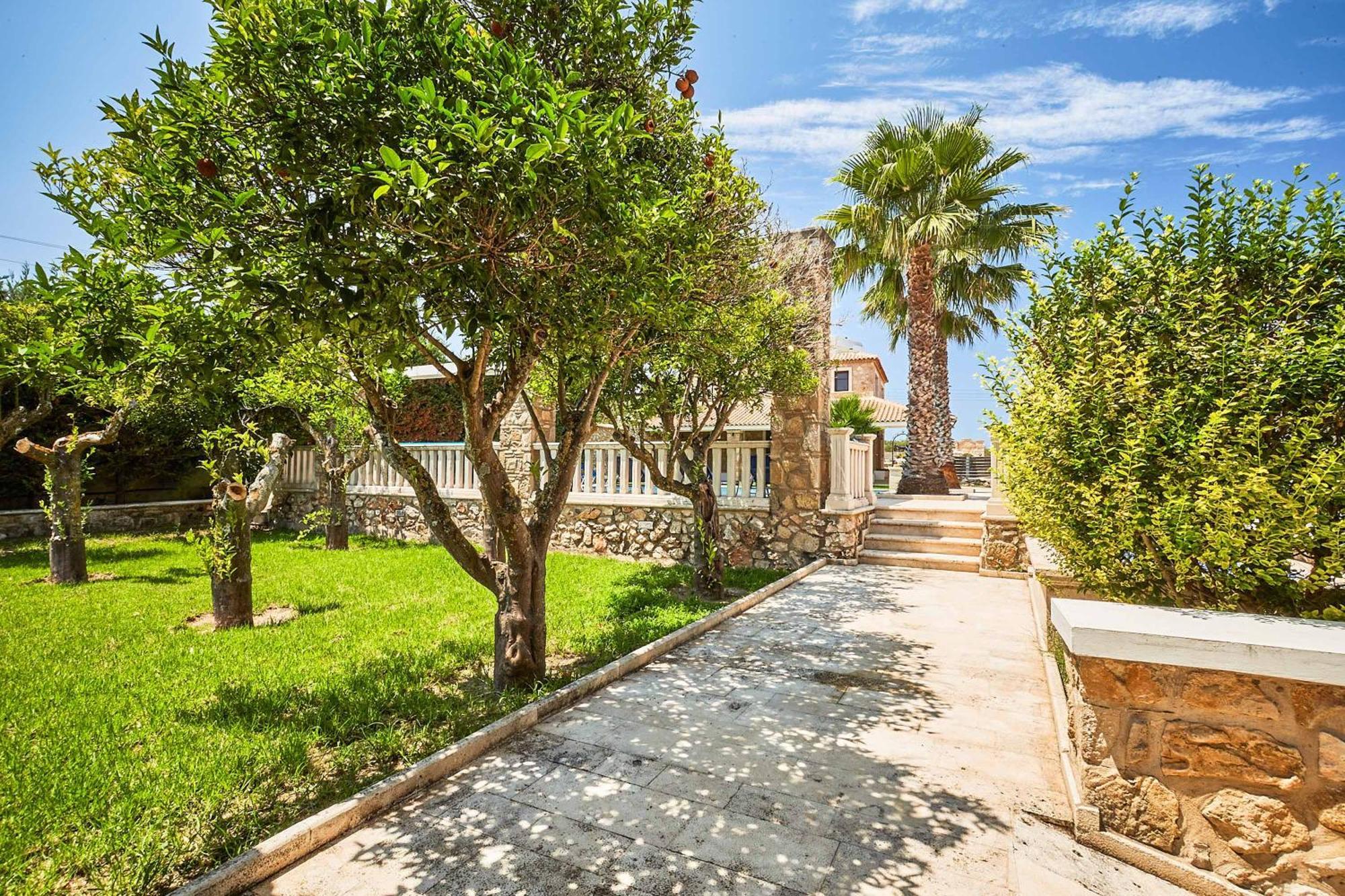 Villa St Dennis Makris Gialos  Bagian luar foto