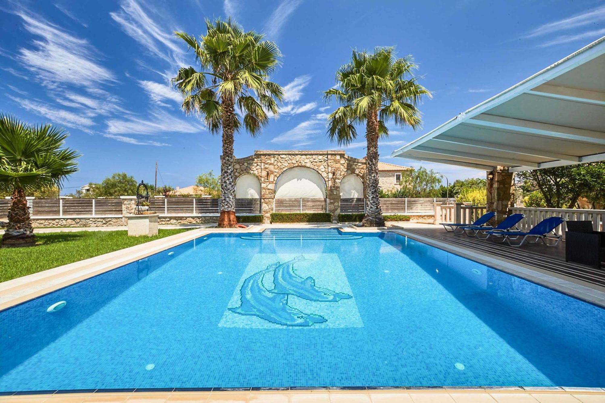Villa St Dennis Makris Gialos  Bagian luar foto