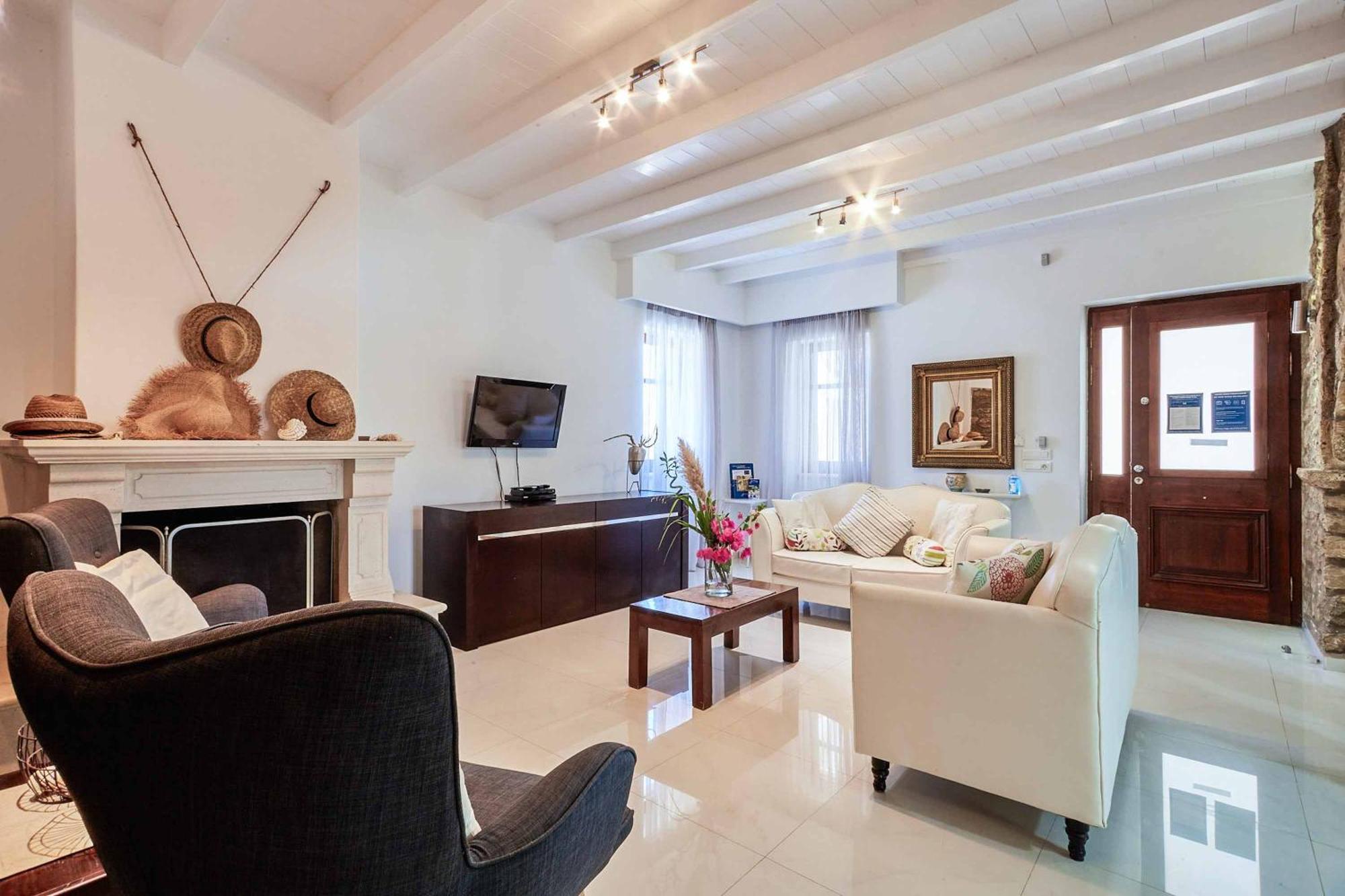 Villa St Dennis Makris Gialos  Bagian luar foto