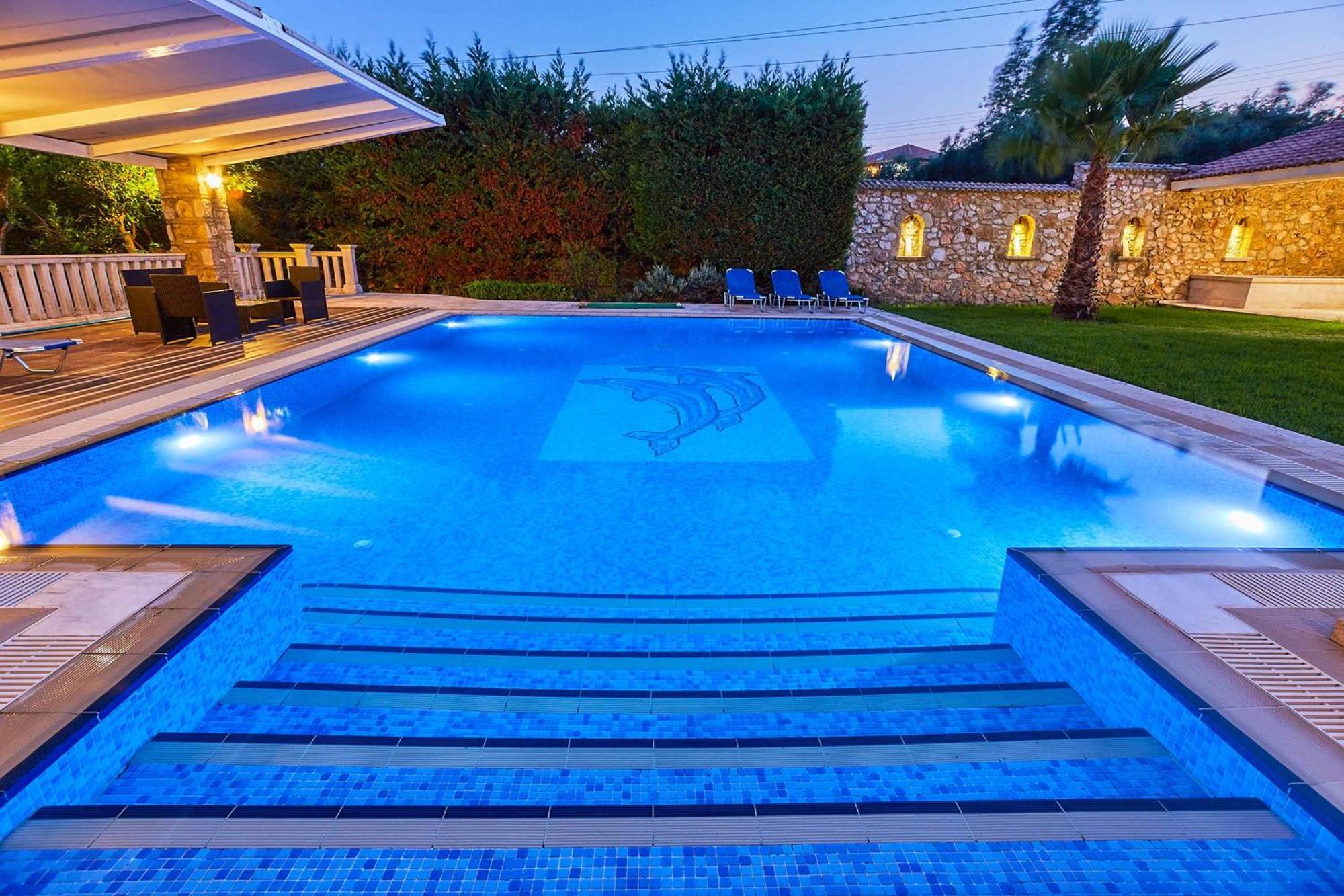 Villa St Dennis Makris Gialos  Bagian luar foto