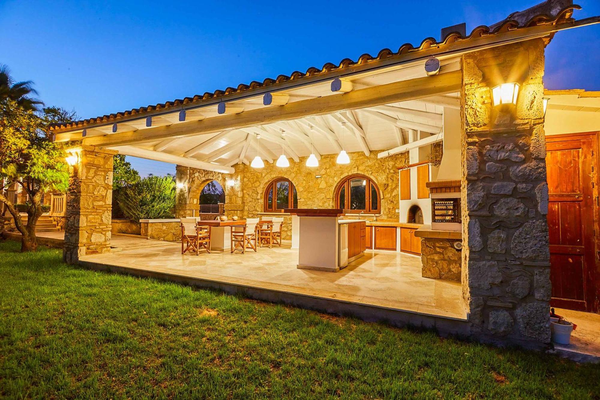 Villa St Dennis Makris Gialos  Bagian luar foto