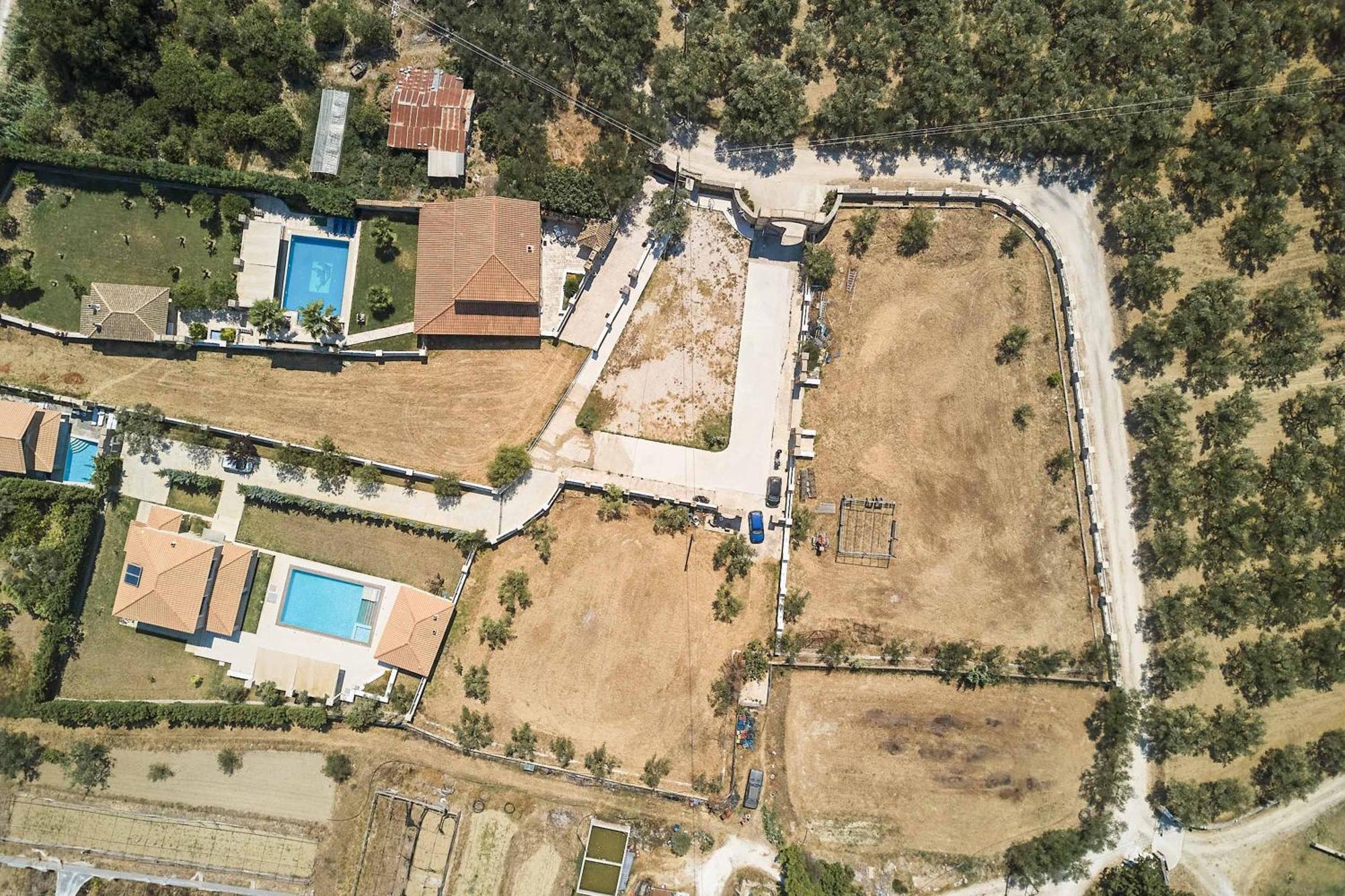 Villa St Dennis Makris Gialos  Bagian luar foto